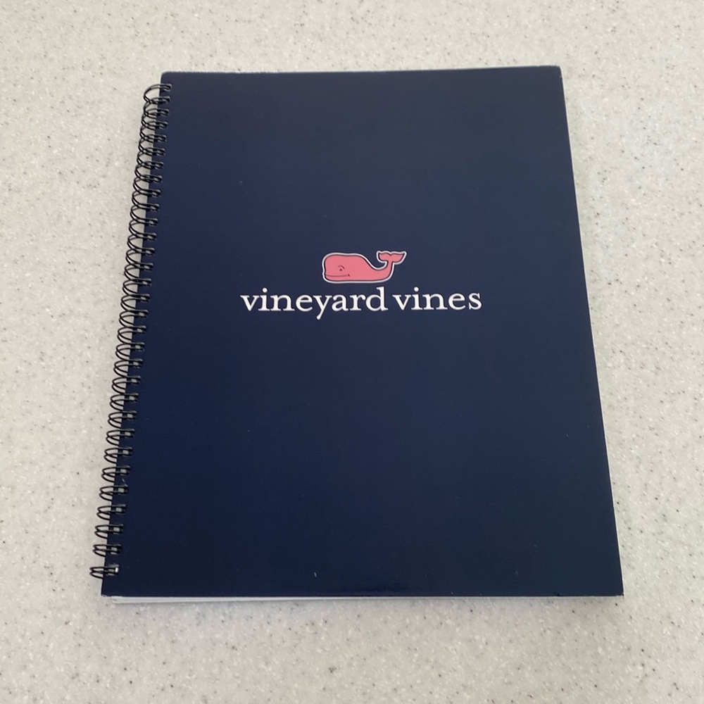 Vineyard Vines Spiral Notebook